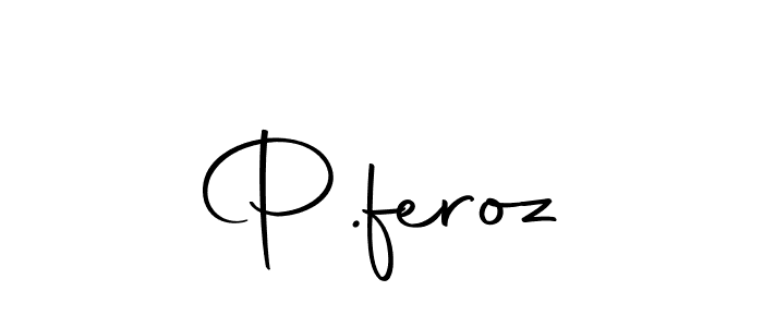 if you are searching for the best signature style for your name P.feroz. so please give up your signature search. here we have designed multiple signature styles  using Autography-DOLnW. P.feroz signature style 10 images and pictures png