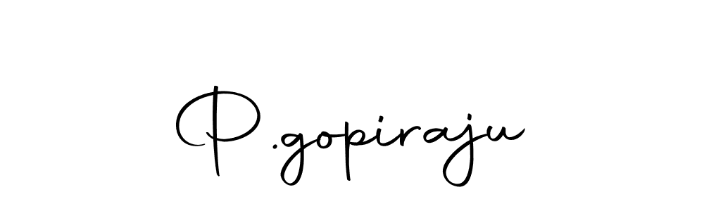 Use a signature maker to create a handwritten signature online. With this signature software, you can design (Autography-DOLnW) your own signature for name P.gopiraju. P.gopiraju signature style 10 images and pictures png