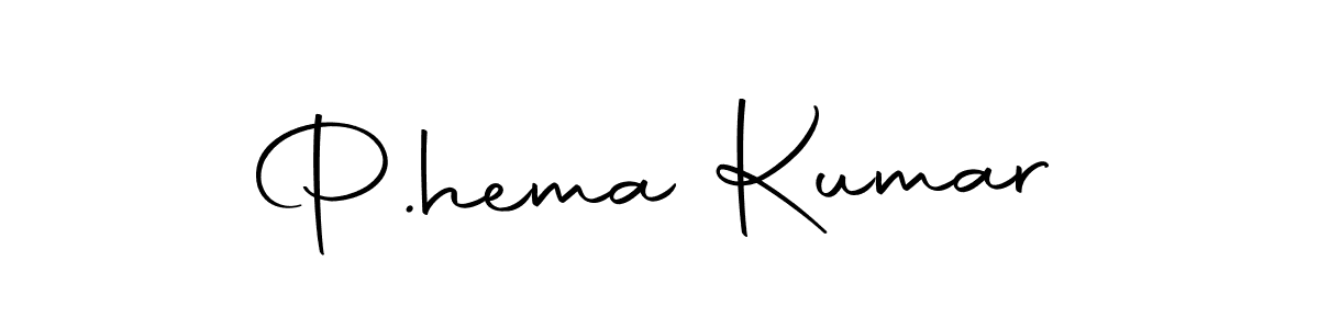 How to make P.hema Kumar signature? Autography-DOLnW is a professional autograph style. Create handwritten signature for P.hema Kumar name. P.hema Kumar signature style 10 images and pictures png