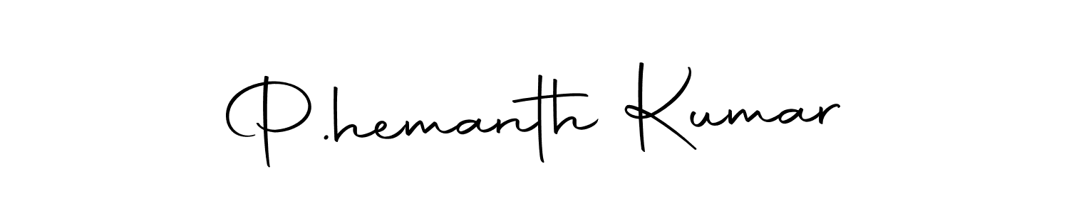 You can use this online signature creator to create a handwritten signature for the name P.hemanth Kumar. This is the best online autograph maker. P.hemanth Kumar signature style 10 images and pictures png
