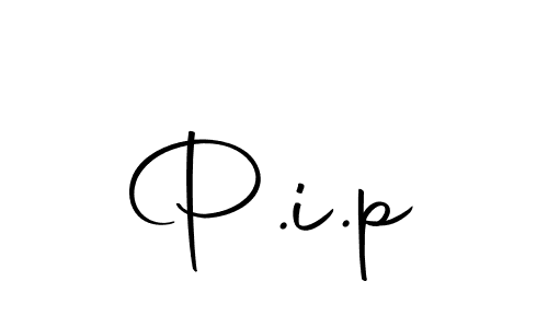 Make a beautiful signature design for name P.i.p. With this signature (Autography-DOLnW) style, you can create a handwritten signature for free. P.i.p signature style 10 images and pictures png