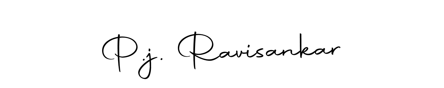 Make a beautiful signature design for name P.j. Ravisankar. With this signature (Autography-DOLnW) style, you can create a handwritten signature for free. P.j. Ravisankar signature style 10 images and pictures png