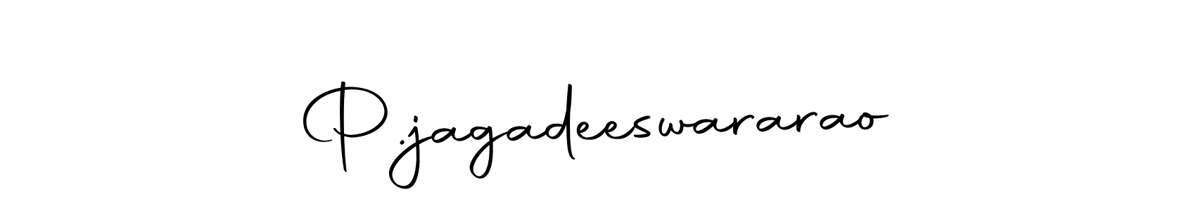 Make a beautiful signature design for name P.jagadeeswararao. Use this online signature maker to create a handwritten signature for free. P.jagadeeswararao signature style 10 images and pictures png