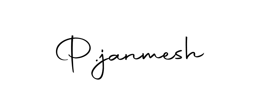 You should practise on your own different ways (Autography-DOLnW) to write your name (P.janmesh) in signature. don't let someone else do it for you. P.janmesh signature style 10 images and pictures png