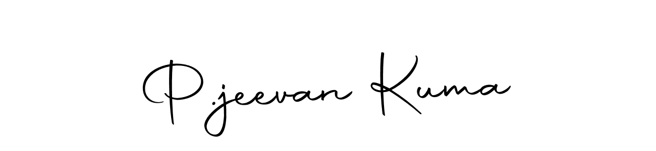 The best way (Autography-DOLnW) to make a short signature is to pick only two or three words in your name. The name P.jeevan Kuma include a total of six letters. For converting this name. P.jeevan Kuma signature style 10 images and pictures png