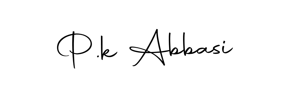 You should practise on your own different ways (Autography-DOLnW) to write your name (P.k Abbasi) in signature. don't let someone else do it for you. P.k Abbasi signature style 10 images and pictures png