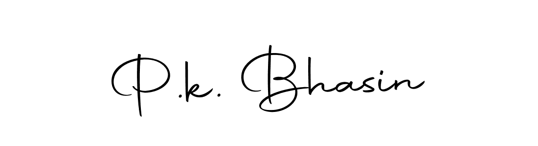 You should practise on your own different ways (Autography-DOLnW) to write your name (P.k. Bhasin) in signature. don't let someone else do it for you. P.k. Bhasin signature style 10 images and pictures png