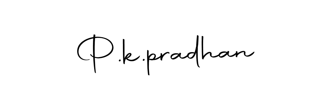 Use a signature maker to create a handwritten signature online. With this signature software, you can design (Autography-DOLnW) your own signature for name P.k.pradhan. P.k.pradhan signature style 10 images and pictures png