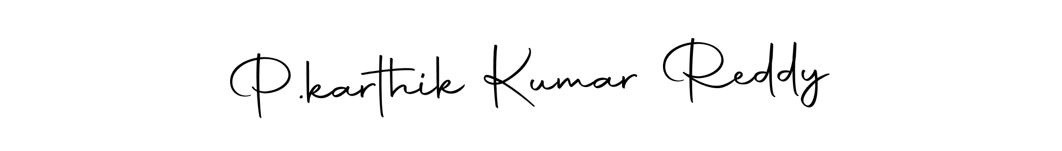 P.karthik Kumar Reddy stylish signature style. Best Handwritten Sign (Autography-DOLnW) for my name. Handwritten Signature Collection Ideas for my name P.karthik Kumar Reddy. P.karthik Kumar Reddy signature style 10 images and pictures png