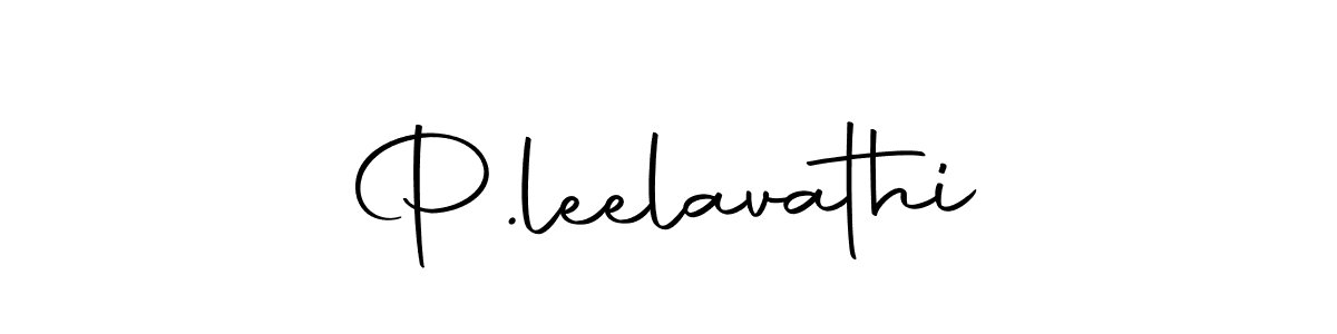 How to make P.leelavathi name signature. Use Autography-DOLnW style for creating short signs online. This is the latest handwritten sign. P.leelavathi signature style 10 images and pictures png