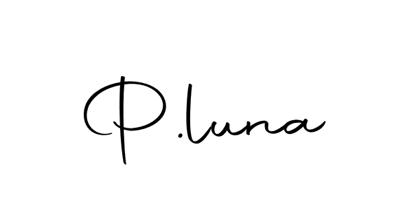 Make a beautiful signature design for name P.luna. Use this online signature maker to create a handwritten signature for free. P.luna signature style 10 images and pictures png