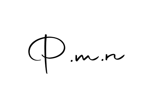 Design your own signature with our free online signature maker. With this signature software, you can create a handwritten (Autography-DOLnW) signature for name P.m.n. P.m.n signature style 10 images and pictures png