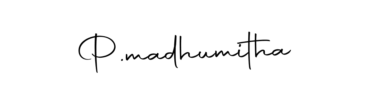 Best and Professional Signature Style for P.madhumitha. Autography-DOLnW Best Signature Style Collection. P.madhumitha signature style 10 images and pictures png