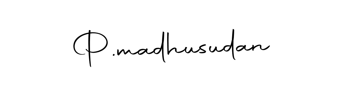 Make a short P.madhusudan signature style. Manage your documents anywhere anytime using Autography-DOLnW. Create and add eSignatures, submit forms, share and send files easily. P.madhusudan signature style 10 images and pictures png
