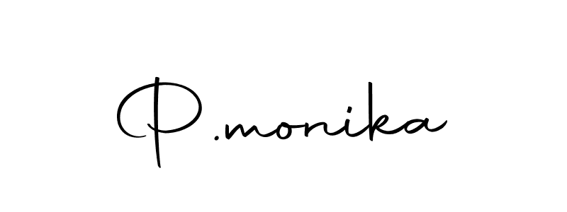 This is the best signature style for the P.monika name. Also you like these signature font (Autography-DOLnW). Mix name signature. P.monika signature style 10 images and pictures png