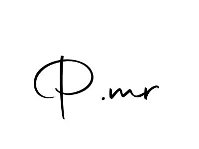 Create a beautiful signature design for name P.mr. With this signature (Autography-DOLnW) fonts, you can make a handwritten signature for free. P.mr signature style 10 images and pictures png
