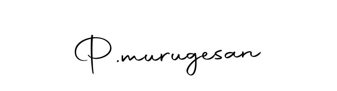 Design your own signature with our free online signature maker. With this signature software, you can create a handwritten (Autography-DOLnW) signature for name P.murugesan. P.murugesan signature style 10 images and pictures png