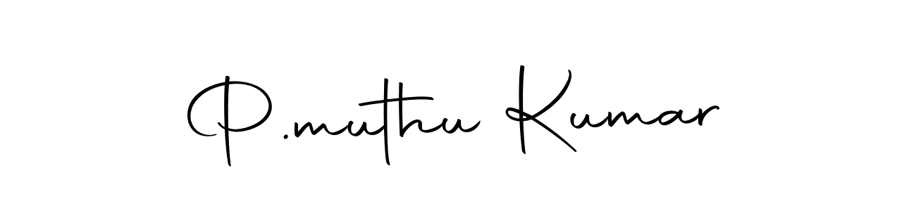 Make a beautiful signature design for name P.muthu Kumar. Use this online signature maker to create a handwritten signature for free. P.muthu Kumar signature style 10 images and pictures png