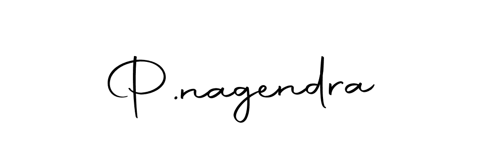 How to make P.nagendra name signature. Use Autography-DOLnW style for creating short signs online. This is the latest handwritten sign. P.nagendra signature style 10 images and pictures png