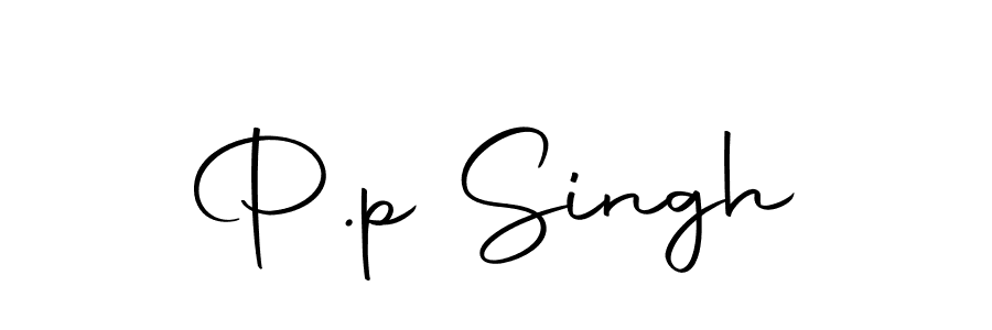 Make a beautiful signature design for name P.p Singh. Use this online signature maker to create a handwritten signature for free. P.p Singh signature style 10 images and pictures png