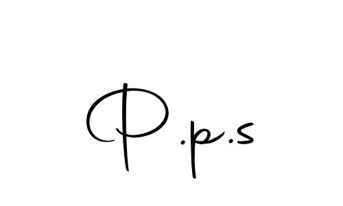 Make a beautiful signature design for name P.p.s. Use this online signature maker to create a handwritten signature for free. P.p.s signature style 10 images and pictures png