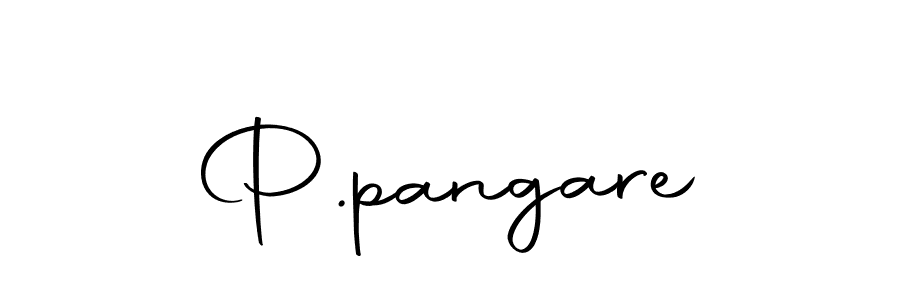 Create a beautiful signature design for name P.pangare. With this signature (Autography-DOLnW) fonts, you can make a handwritten signature for free. P.pangare signature style 10 images and pictures png