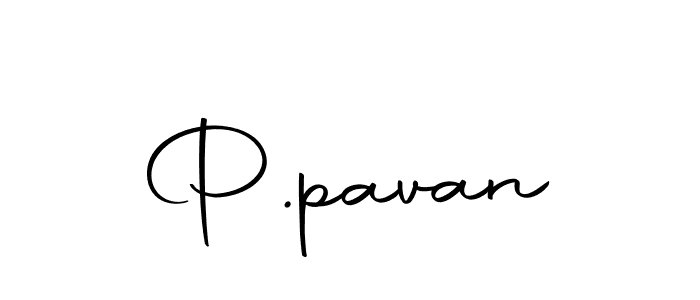 Design your own signature with our free online signature maker. With this signature software, you can create a handwritten (Autography-DOLnW) signature for name P.pavan. P.pavan signature style 10 images and pictures png