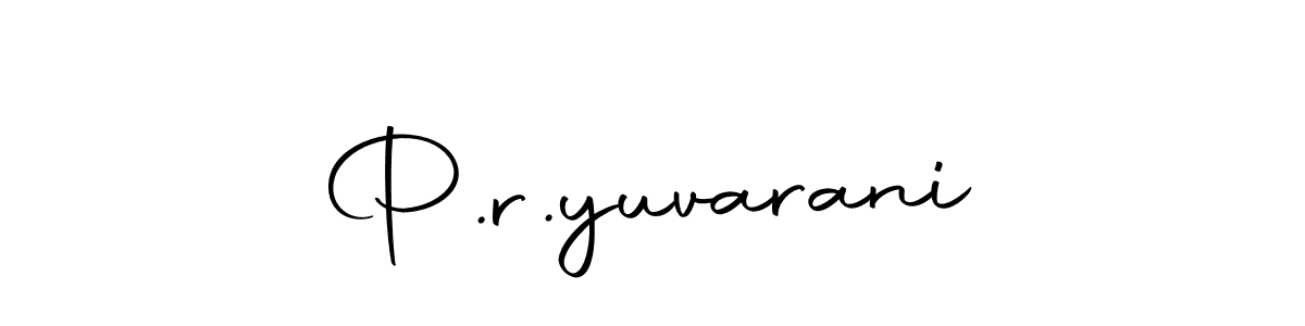 Design your own signature with our free online signature maker. With this signature software, you can create a handwritten (Autography-DOLnW) signature for name P.r.yuvarani. P.r.yuvarani signature style 10 images and pictures png