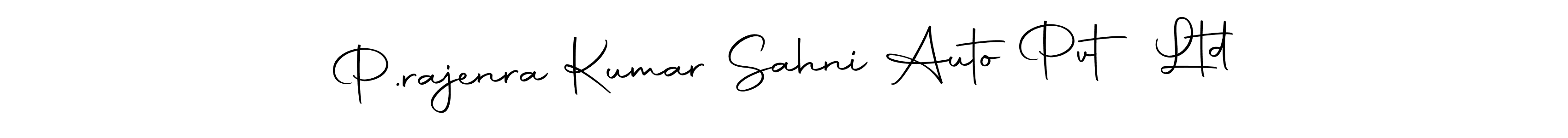 The best way (Autography-DOLnW) to make a short signature is to pick only two or three words in your name. The name P.rajenra Kumar Sahni Auto Pvt Ltd include a total of six letters. For converting this name. P.rajenra Kumar Sahni Auto Pvt Ltd signature style 10 images and pictures png