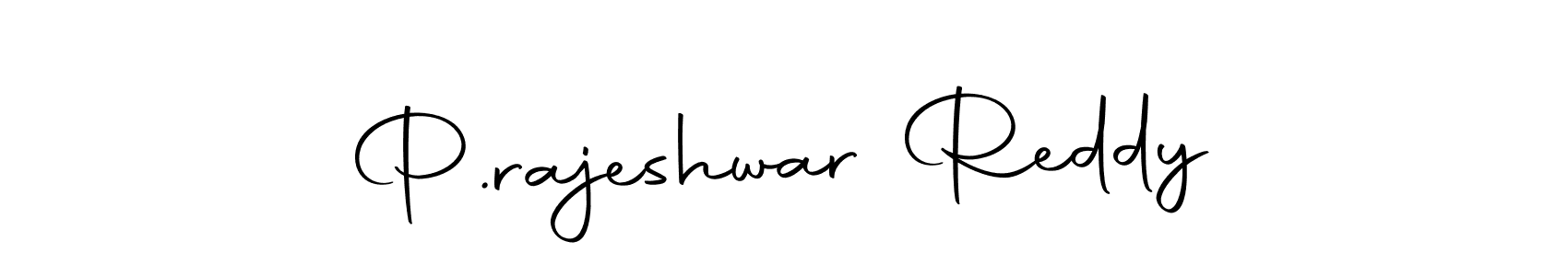 Autography-DOLnW is a professional signature style that is perfect for those who want to add a touch of class to their signature. It is also a great choice for those who want to make their signature more unique. Get P.rajeshwar Reddy name to fancy signature for free. P.rajeshwar Reddy signature style 10 images and pictures png