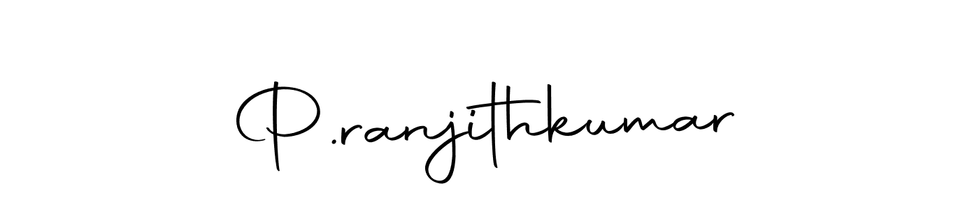 How to make P.ranjithkumar signature? Autography-DOLnW is a professional autograph style. Create handwritten signature for P.ranjithkumar name. P.ranjithkumar signature style 10 images and pictures png