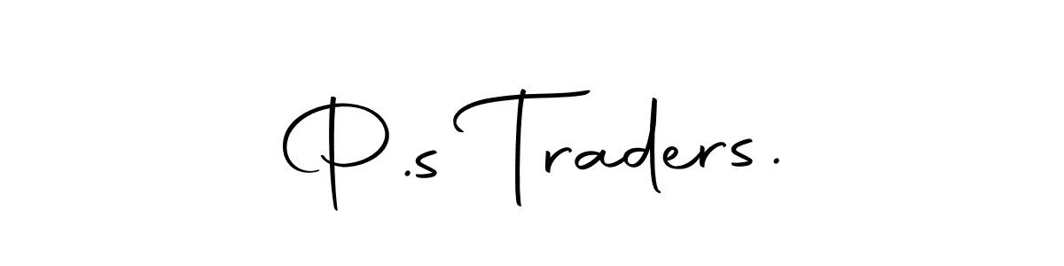 Design your own signature with our free online signature maker. With this signature software, you can create a handwritten (Autography-DOLnW) signature for name P.s Traders.. P.s Traders. signature style 10 images and pictures png