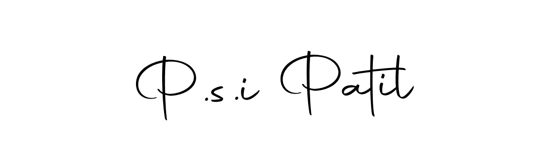 P.s.i Patil stylish signature style. Best Handwritten Sign (Autography-DOLnW) for my name. Handwritten Signature Collection Ideas for my name P.s.i Patil. P.s.i Patil signature style 10 images and pictures png