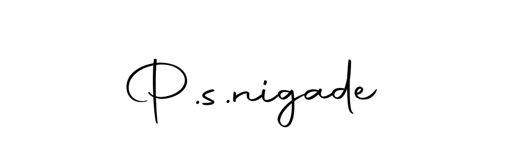 Check out images of Autograph of P.s.nigade name. Actor P.s.nigade Signature Style. Autography-DOLnW is a professional sign style online. P.s.nigade signature style 10 images and pictures png