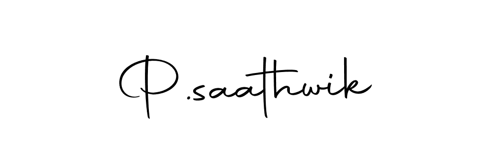 P.saathwik stylish signature style. Best Handwritten Sign (Autography-DOLnW) for my name. Handwritten Signature Collection Ideas for my name P.saathwik. P.saathwik signature style 10 images and pictures png