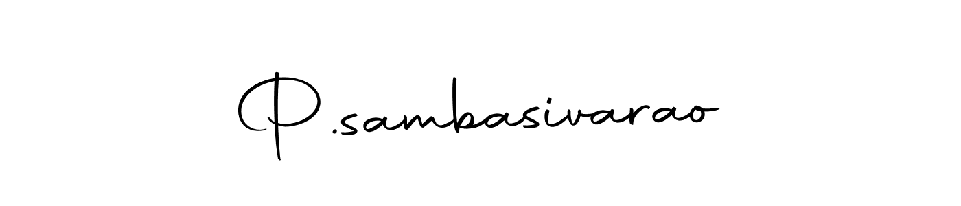 Similarly Autography-DOLnW is the best handwritten signature design. Signature creator online .You can use it as an online autograph creator for name P.sambasivarao. P.sambasivarao signature style 10 images and pictures png