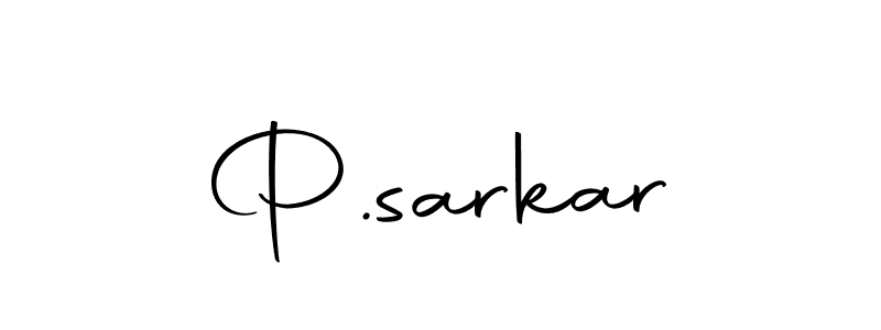 How to make P.sarkar name signature. Use Autography-DOLnW style for creating short signs online. This is the latest handwritten sign. P.sarkar signature style 10 images and pictures png