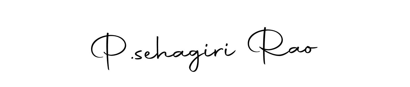 Make a beautiful signature design for name P.sehagiri Rao. Use this online signature maker to create a handwritten signature for free. P.sehagiri Rao signature style 10 images and pictures png