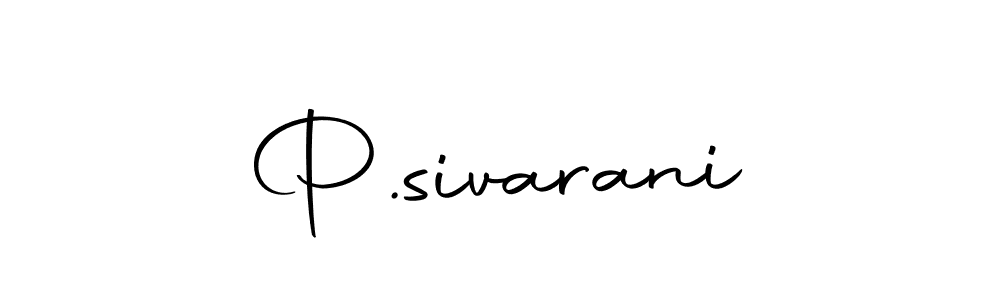 You can use this online signature creator to create a handwritten signature for the name P.sivarani. This is the best online autograph maker. P.sivarani signature style 10 images and pictures png