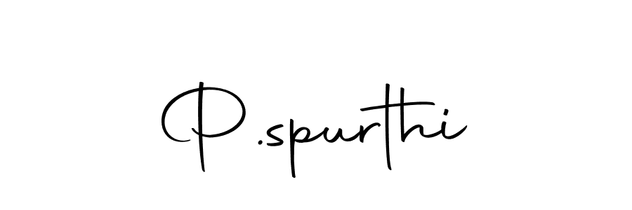 Here are the top 10 professional signature styles for the name P.spurthi. These are the best autograph styles you can use for your name. P.spurthi signature style 10 images and pictures png