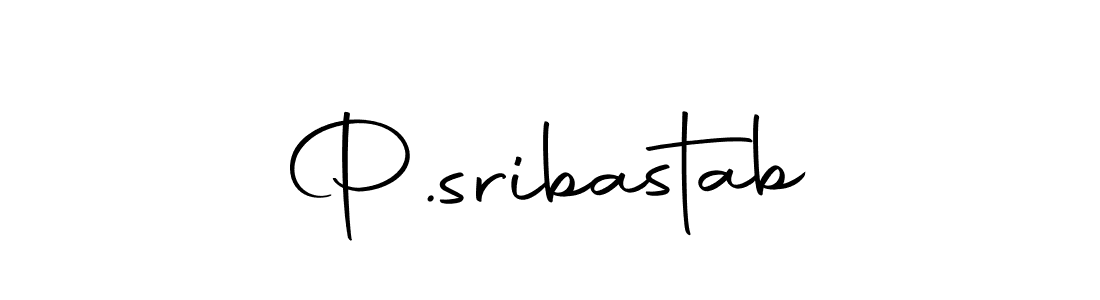 Design your own signature with our free online signature maker. With this signature software, you can create a handwritten (Autography-DOLnW) signature for name P.sribastab. P.sribastab signature style 10 images and pictures png