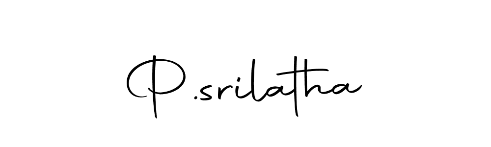 if you are searching for the best signature style for your name P.srilatha. so please give up your signature search. here we have designed multiple signature styles  using Autography-DOLnW. P.srilatha signature style 10 images and pictures png