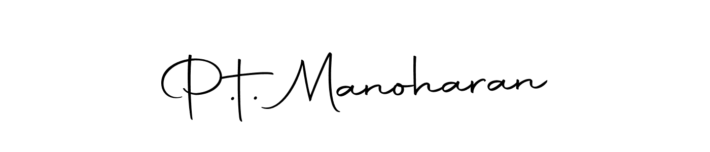 Use a signature maker to create a handwritten signature online. With this signature software, you can design (Autography-DOLnW) your own signature for name P.t. Manoharan. P.t. Manoharan signature style 10 images and pictures png