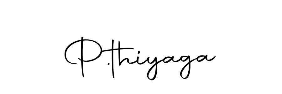 How to make P.thiyaga signature? Autography-DOLnW is a professional autograph style. Create handwritten signature for P.thiyaga name. P.thiyaga signature style 10 images and pictures png