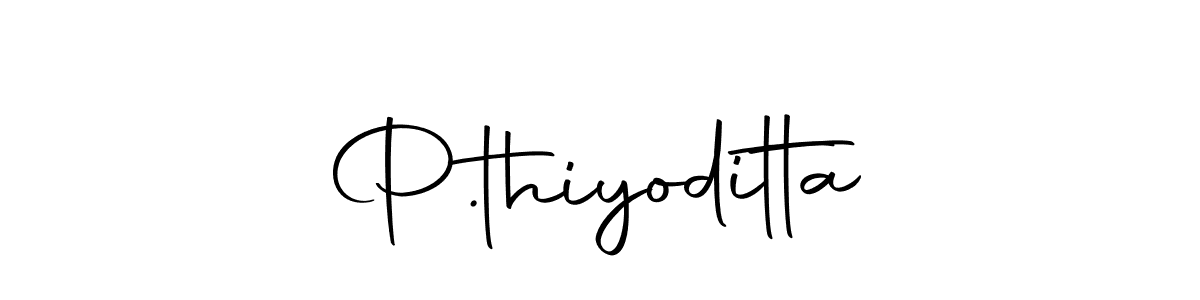 Make a beautiful signature design for name P.thiyoditta. Use this online signature maker to create a handwritten signature for free. P.thiyoditta signature style 10 images and pictures png