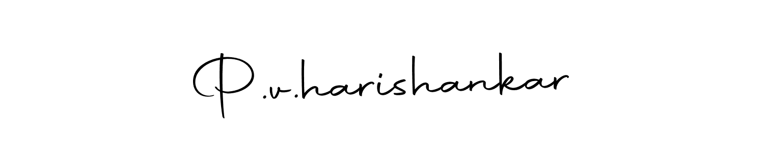 You can use this online signature creator to create a handwritten signature for the name P.v.harishankar. This is the best online autograph maker. P.v.harishankar signature style 10 images and pictures png