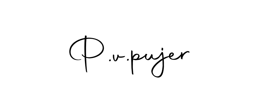 Make a short P.v.pujer signature style. Manage your documents anywhere anytime using Autography-DOLnW. Create and add eSignatures, submit forms, share and send files easily. P.v.pujer signature style 10 images and pictures png