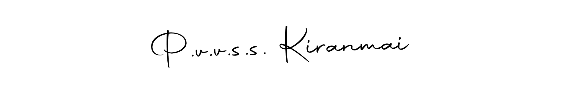 How to make P.v.v.s.s. Kiranmai signature? Autography-DOLnW is a professional autograph style. Create handwritten signature for P.v.v.s.s. Kiranmai name. P.v.v.s.s. Kiranmai signature style 10 images and pictures png