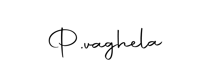 Make a beautiful signature design for name P.vaghela. With this signature (Autography-DOLnW) style, you can create a handwritten signature for free. P.vaghela signature style 10 images and pictures png