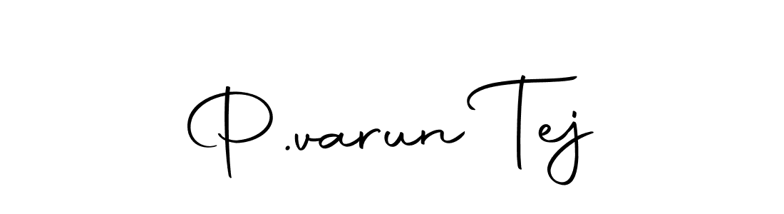 Make a beautiful signature design for name P.varun Tej. Use this online signature maker to create a handwritten signature for free. P.varun Tej signature style 10 images and pictures png